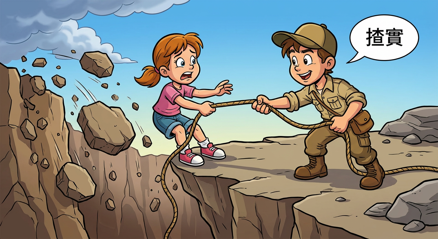 捉實！唔好放手！