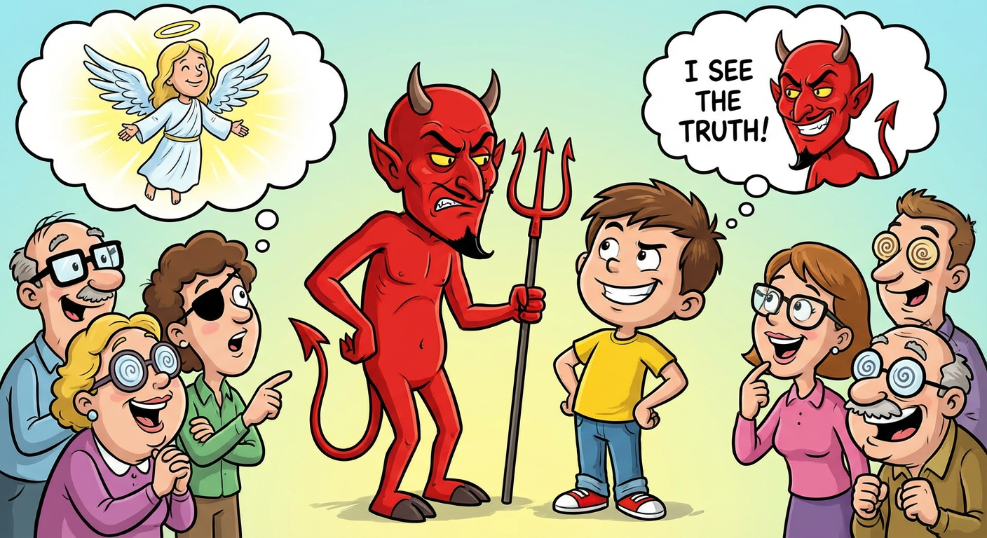 我睇到嘅野，同你地唔同...