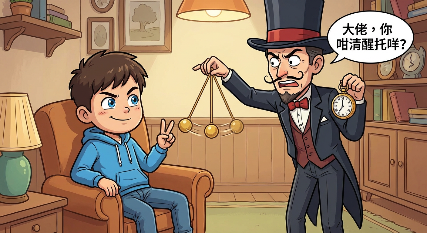 係架，我真係好清醒～